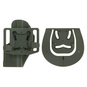 Quickly Pistol Holster with Locking Mechanism for USP - Olive [CS]